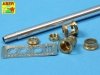 Aber 35L-008N 88mm KwK 43/3 L/71 barrel for German Heavy Tank Tiger B Serien-Turm and Tank Destroyer Jagdpanther, Late Barrel (1:35)